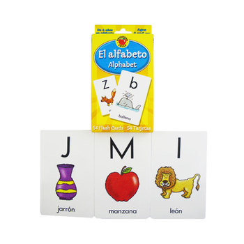 FLASH CARDS TARJETAS DEL ALFABETO CON IMAGENES CARSON DELLOSA