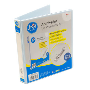ARCHIVADOR PRESENTACIÓN CARTA...