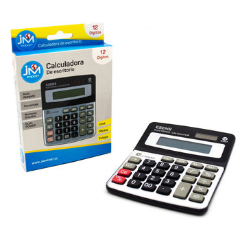CALCULADORA 12 DIGITOS DUAL POWER