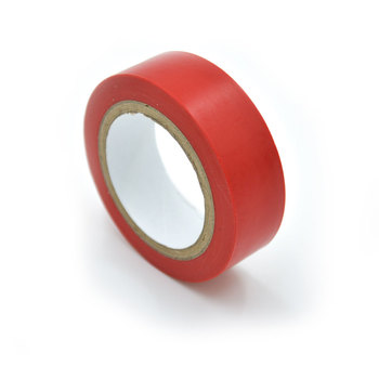 CINTA HUINCHA AISLADORA ROJA 18 MM X 10Y X 40 MIC / JM IMPORT (CINTHON030)  - JM Import Ltda. - Material didáctico y juguetes educativos