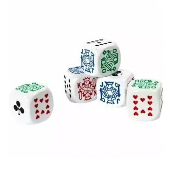 Dados 5 Undidades Para Poker