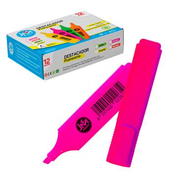 DESTACADOR CUADRADO ANCHO ROSADO