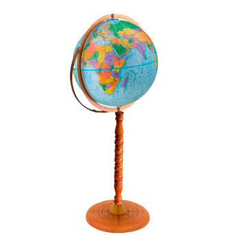 GLOBO OREGON BASE MADERA LARGA...