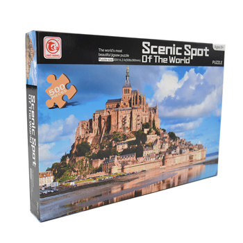 PUZZLE DE 500 PIEZAS MONTE SAINT-MICHEL