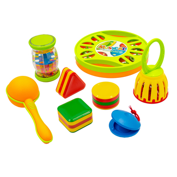 SET MUSICAL PRE ESCOLAR 9 PIEZAS