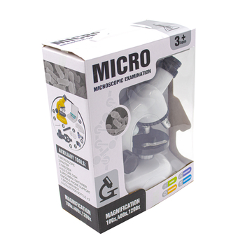 Microscopio Con Luz 1200X Con Accesorios