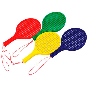 SET DE 6 RAQUETAS PLASTICAS CO...