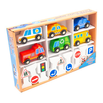 Medios De Transporte Con Señales 15 Piezas