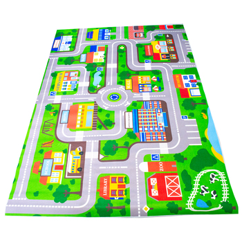 Alfombra Mi Cuidad Rectangular 140X200