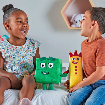 Numberblocks  Plush Tres Y Cuatro