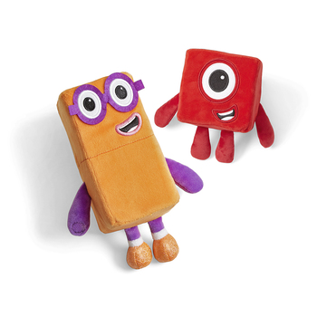 Numberblock Plush Uno Y Dos