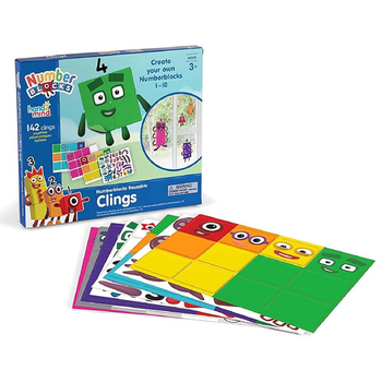 Numberblocks Adhesivos Reutilizables