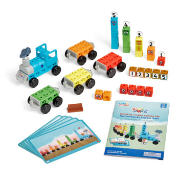 Numberblocks Tren Actividades Cubos Conectores