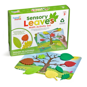 JUEGO MATEMÁTICO HOJAS SENSORIALES