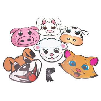 Juego De Máscaras Los Animales