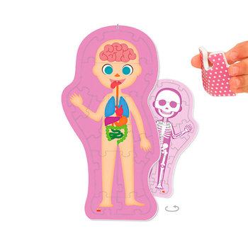 Puzles Del Cuerpo Humano Set 3 Unidades
