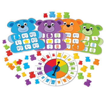 Juego Bingo Los Números Con Ositos, 73 Piezas