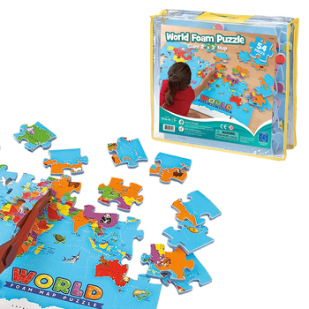 MAPA PUZZLE DEL MUNDO