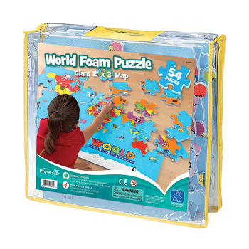 Mapa Puzzle Del Mundo