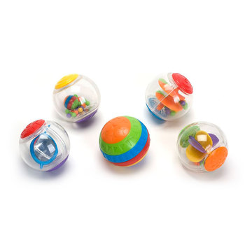 SET  PELOTAS SENSORIALES 5 PZAS 6 CM