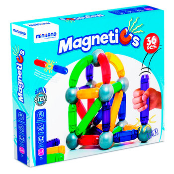 Juego magnético Magnetics (36 piezas)