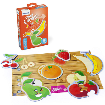 PUZLES DE FRUTAS SET FORMAS