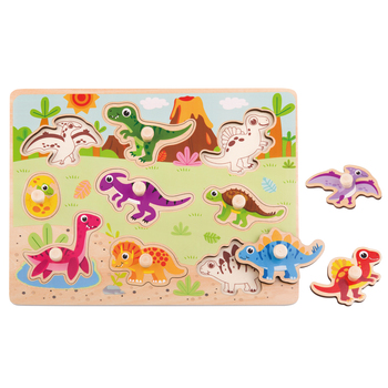 ENCAJE CON TARUGO LOS DINOSAUR...