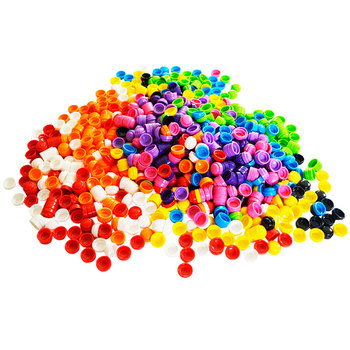 Tapitas Conectoras 10 Colores 20 Mm 1000 Unidades