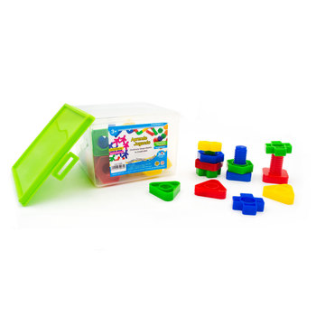 Tuercas Y Tornillos 32 Piezas Caja Plástica