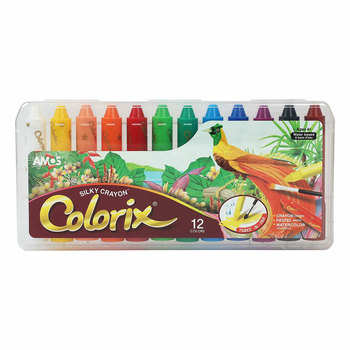 Lápiz Crayon Extra Soft 12 Colores Acuarelables