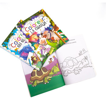 LIBRO COLOREAR: LA GRANJA - EN EL ZOO