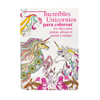 Libro Increíbles Unicornios Para Colorear