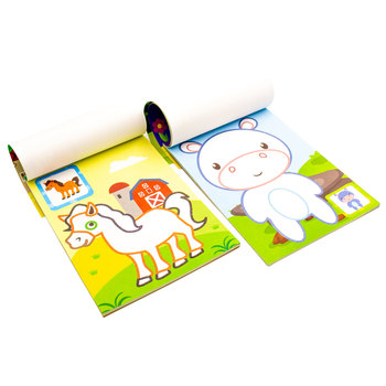 Block Para Colorear C/glitter, 24Paginas