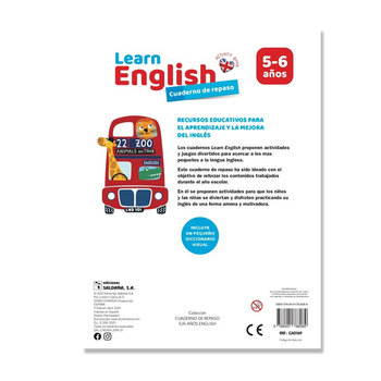 Cuaderno De Repaso 5/6 Años English