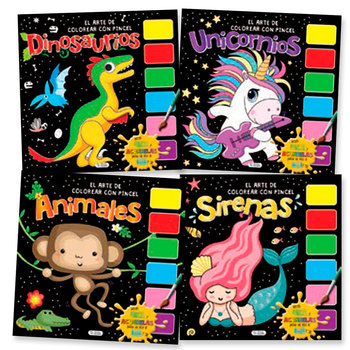 LIBROS EL ARTE DE COLOREAR ACUARELAS