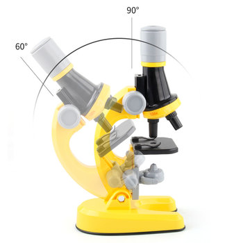 Microscopio Con Luz 1200X Con Accesorios