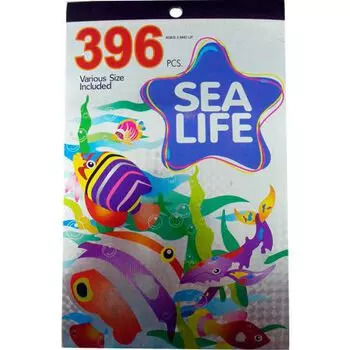 Stickers Block Metal 396 Piezas Sea Life