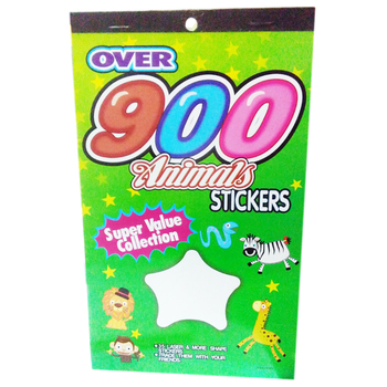 STICKERS DISPLAY 900 ANIMALES (10-200)