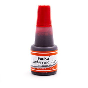 Tinta Para Tampón Roja